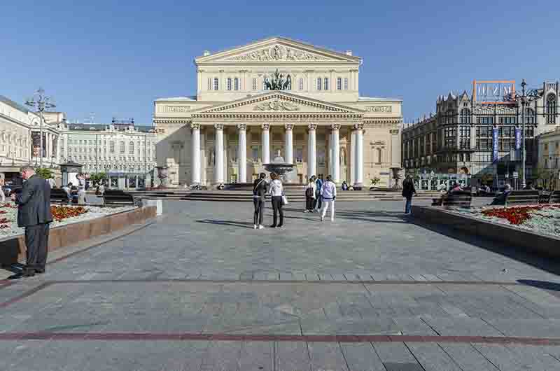151 - Rusia - Moscu - teatro Bolshoi